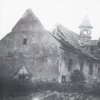Vranov - kostel sv. Jakuba Většího | zdevastovaný kostel sv. Jakuba Většího ve Vranově s propadlo střechou patrně v roce 1954 krátce před celkovou demolicí
