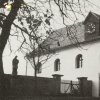 Vranov - kostel sv. Jakuba Většího | jižní stěna farního kostela sv. Jakuba Většího ve Vranově po rekonstrukci střechy v době před rokem 1945