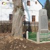 Číhaná - pomník obětem 1. světové války | restaurovaný pomník obětem 1. světové války na návsi v Číhané - březen 2018