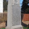 Číhaná - pomník obětem 1. světové války | pomník padlým v Číhané - březen 2018