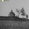 Žlutice - kaple sv. Jana Nepomuckého | kaple sv. Jana Nepomuckého na výšině Bellhübel nad Žluticemi v době před rokem 1945