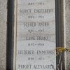 Hoštěc - pomník obětem 1. světové války | deska se jmény obětí - březen 2018