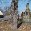 Rankovice - pomník obětem 1. světové války | restaurovaný pomník obětem 1. světové války na návsi uprostřed vsi Rankovice - březen 2018