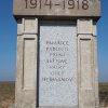 Heřmanov - pomník obětem 1. světové války | nová nápisová deska - březen 2018
