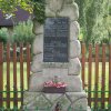 Krásný Jez - pomník obětem 1. světové války | přední strana pomníku padlým - září 2016