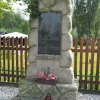 Krásný Jez - pomník obětem 1. světové války | zachovalý pomník padlým - září 2016