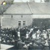 Políkno - pomník obětem 1. světové války | polní mše celebrovaná toužimským děkanem Antonem Christlem během slavnostního odhalení pomníku padlým v Políknu dne 21. května 1923