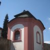 Chyše - kaple (márnice) | závěr márnice od jihovýchodu - červen 2012