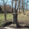 Javorná - železný kříž | obnovený litinový kříž u Javorné - březen 2017