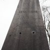 Nejdek - pomník obětem 1. světové války | dnešní zadní strana obelisku - listopad 2017
