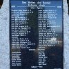 Ryžovna - pomník obětem 1. světové války | replika původní nápisové desky - říjen 2013