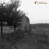 Ryžovna - pomník obětem 1. světové války | zchátralý pomník v Ryžovně bez nápisové desky v 70. letech 20. století