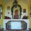 Nadlesí - kaple Panny Marie | současná podoba interiéru kaple Panny Marie - říjen 2017