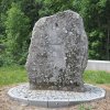 Merklín - pomník obětem 1. světové války | přední strana kamenné stély - červen 2017
