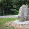 Merklín - pomník obětem 1. světové války | nově osazená a očištěná kamenná stéla pomníku padlým v Merklíně - červen 2017