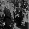 Damice - pomník obětem 1. světové války | starosta Horn přebírá pomník pod správu obce dne 21. června 1936