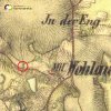 Dolní Valov - boží muka | boží muka u Dolního Valova na výřezu mapy 2. vojenského františkovo mapování z roku 1846