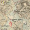 Bražec - Dolní mlýn | Dolní mlýn (Untere-Mühle) u Bražce na výřezu mapy 3. vojenského františko-josefského mapování z roku 1878
