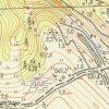Javorná - Rábův mlýn | areál Rábova mlýna u Javorné uváděný jako v rozvalinách na topografické mapě z roku 1952