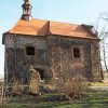 Verušičky - kaple Nejsvětější Trojice | severní průčelí obnovované kaple - březen 2017