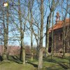 Verušičky - kaple Nejsvětější Trojice | rekonstruovaná kaple Nejsvětější Trojice ve Verušičkách od severozápadu - březen 2017