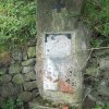 Korunní - pomník obětem 1. světové války | kamenná stéla pomníku padlým - červen 2017