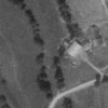 Teleč - Telečský mlýn | areál Telečského mlýna na snímku vojenského leteckého mapování z roku 1952