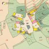 Jesínky (Gessing) | ves Jesínky (Gessing) na výřezu z povinného císařského otisku mapy stabilního katastru z roku 1841