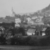 Velichov - kostel Nanebevzetí Panny Marie | nový psedogotický kostel nad obcí Velichov v roce 1906