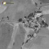 Nový Dvůr (Neuhof) | osada Nový Dvůr (Neuhof) na snímku vojenského leteckého mapování z roku 1956