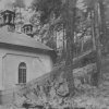 Jáchymov - kaple sv. Barbory | přenesená a znovu postavená kaple sv. Barbory roku 1927