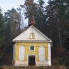 Jáchymov - kaple sv. Barbory | hlavní vstupní průčelí kaple - listopad 2009