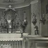 Jáchymov - kaple sv. Barbory | interiér kaple sv. Barbory na snímku z doby před rokem 1945