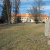 Štědrá - pomník osvobození | pomník 30. výročí osvobození v zámeckém parku ve Štědré - březen 2016