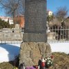 Bochov - pomník obětem 1. světové války | pomník padlým na hřbitově v Bochově - únor 2019