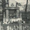 Hájek - pomník obětem 1. světové války | pomník obětem 1. světové války v Hájku v době 2. světové války
