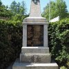 Děpoltovice - pomník obětem 1. světové války | přední strana pomníku padlým - červen 2017