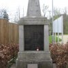Děpoltovice - pomník obětem 1. světové války | přední strana pomníku - duben 2011