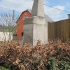 Děpoltovice - pomník obětem 1. světové války | zadní strana pomníku - duben 2011