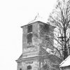 Údrč - kostel sv. Linharta | kostel sv. Linharta v Údrči v roce 1969