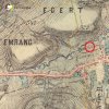 Radnice - kaplička | kaplička při cestě z obce Radnice do Malé Lesné na výřezu mapy 3. vojenského Františko-Josefského mapování z roku 1878