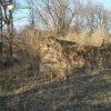 Těšetice - Romeský mlýn | zříceniny objektu patrně bývalé kolny Romeského mlýna u Těšetic - duben 2020