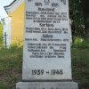 Hory - pomník obětem 1. světové války | jména padlých na pomníku - červen 2017