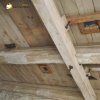 Horní Tašovice - Schlemmský mlýn | trámový strop v provozních prostorách Schlemmského mlýna - březen 2017