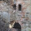 Horní Tašovice - Schlemmský mlýn | severní strana zdevastovaného objektu - březen 2017