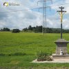 Údrč - Eberlův kříž | obnovený Eberlův kříž při silnici do Údrče po celkové rekonstrukci - srpen 2021