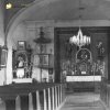 Smrkovec - kostel sv. Václava | interiér farního kostela sv. Václava ve Smrkovci na historickém snímku z roku 1925