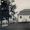 Žitná - kaple Nejsvětější Trojice | zámecká kaple Nejsvětější Trojice v Žitné od jihu na historické fotografii z roku 1925