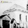 Toužim - kostel sv. Martina | hřbitovní kostel sv. Martina v Toužimi od jihozápadu na historickém snímku z roku 1900