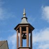 Teplička - kaple | zvonička na střeše kaple - listopad 2009